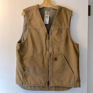 Vintage Carhartt Heavyweight Fleece-Lined Vest